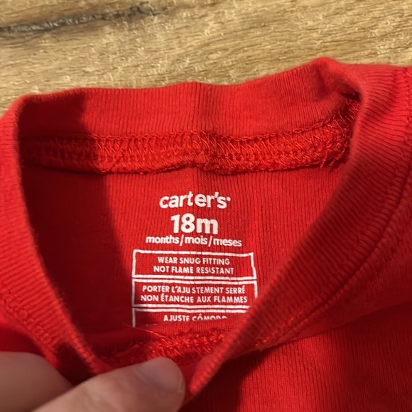 🟡Christmas shirt. Size 18 months (looks smaller) - Picture 3 of 3